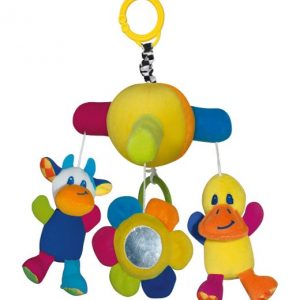 Carusel muzical pentru carucior figurine plus Duck