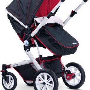 Carucior 2 in 1 Caretero Compass red
