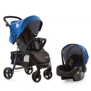 Carucior 2 in 1 cu scaun de masina Verona Blue