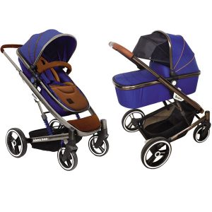 Carucior 2 in 1 cu suspensii Divaina True Blue