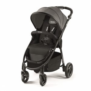 Carucior 2 in 1 pentru Copii Citylife Graphite cu Landou Recaro