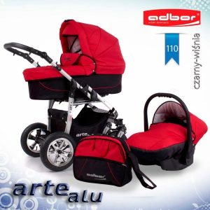 Carucior 3 in 1 Adbor Arte Alu 3X3 adb110