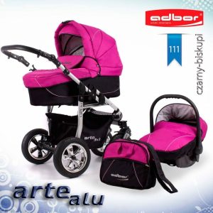 Carucior 3 in 1 Adbor Arte Alu 3X3 adb111