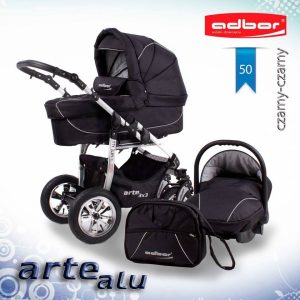 Carucior 3 in 1 Adbor Arte Alu 3X3 adb50