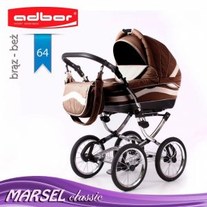 Carucior 3 in 1 Adbor Marsel Clasic adb64