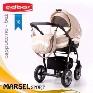 Carucior 3 in 1 Adbor Marsel Sport adb18
