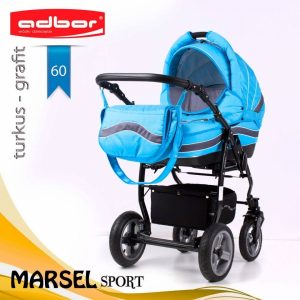 Carucior 3 in 1 Adbor Marsel Sport adb60