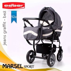 Carucior 3 in 1 Adbor Marsel Sport adb92A