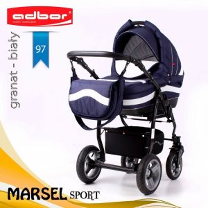 Carucior 3 in 1 Adbor Marsel Sport adb97