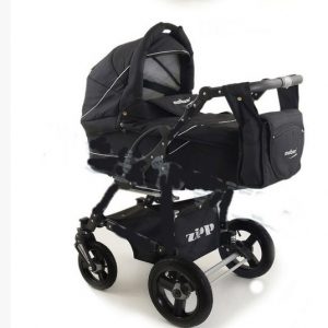 Carucior 3 in 1 Adbor Zipp black white Negru