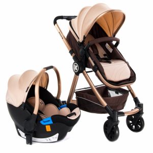 Carucior transformabil 3 in 1 Allure Beige