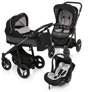 Carucior 3 in 1 Baby Design Husky Winter Pack 10 Black 2017