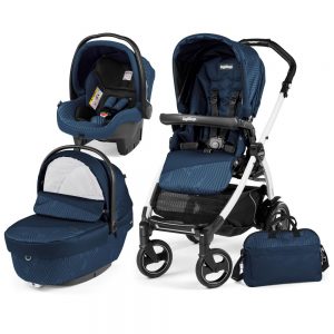 Carucior 3 in 1 Book Plus 51 S BlackWhite Sportivo Geo Geo Navy
