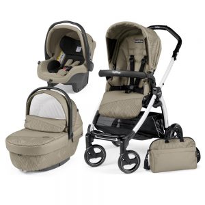 Carucior 3 in 1 Book Plus S BlackWhite Sportivo Geo Geo Beige