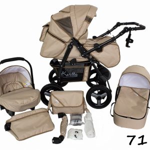 Carucior 3 in 1 Kerttu Twist-R 71 cappuccino