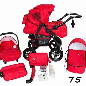 Carucior 3 in 1 Kerttu Twist-R 75 rosu