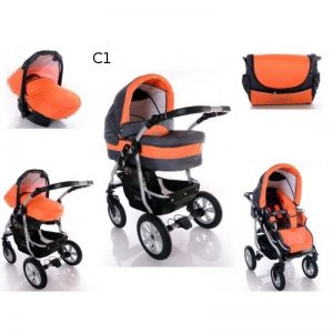 Carucior 3 in 1 Krasnal Coral CE1