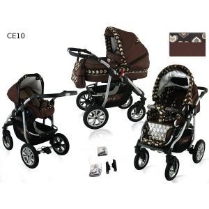 Carucior 3 in 1 Krasnal Coral CE10