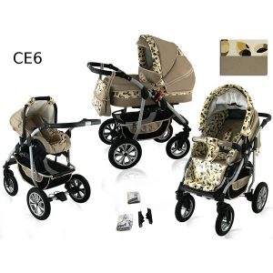 Carucior 3 in 1 Krasnal Coral CE6