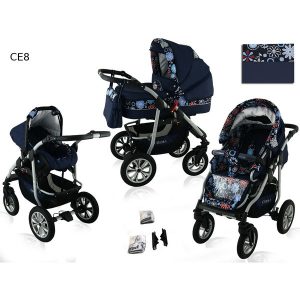 Carucior 3 in 1 Krasnal Coral CE8