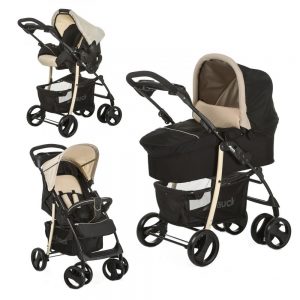 Carucior 3 in 1 Shopper SLX Trioset Caviar Beige