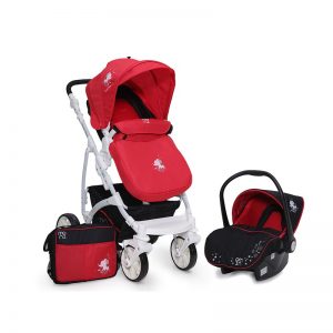 Carucior 3 in 1 Tala Red