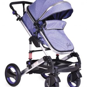 Carucior 3 in 1 cu suspensii Gala Blue