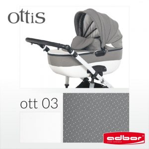 Carucior 3 in 1 Adbor Ottis OTT03