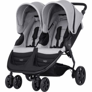 Carucior B-agile Dublu Steel grey Britax