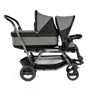Carucior Duette Piroet Peg Perego Luxe Grey
