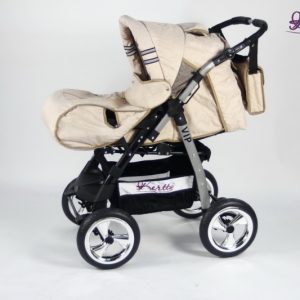 Carucior Kerttu VIP 84 crem jeans