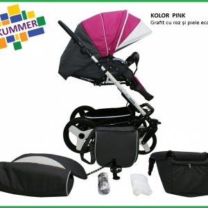 Carucior Kummer SprintR multifunctional Pink