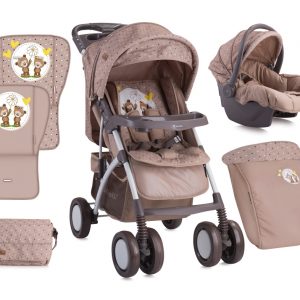 Carucior Set Rio Beige Daisy Bears