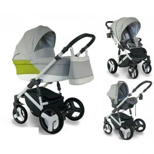 Carucior bebelusi 3 in 1 Bexa Ultra Pastel Apple