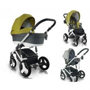 Carucior bebelusi 3 in 1 Bexa Ultra Pastel Khaki