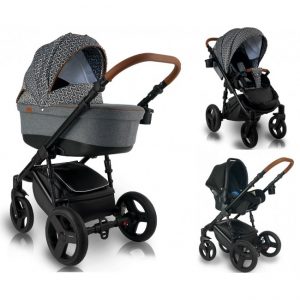 Carucior bebelusi 3 in 1 Bexa Ultra Pastel Triangle