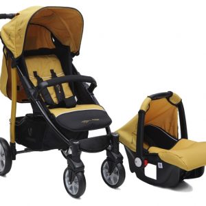 Carucior copii 2 in 1 Cangaroo Arrow Mustard