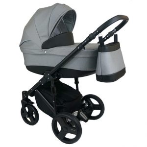 Carucior copii 3 in 1 Bexa Dangela Grey Black