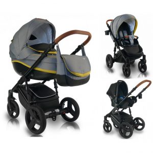 Carucior copii 3 in 1 Bexa Ideal Carbon
