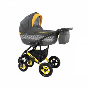 Carucior copii 3 in 1 Carera 2017 Camarelo color XCA-3