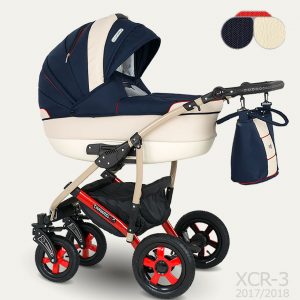 Carucior copii 3 in 1 Carmela Camarelo color XCR-3