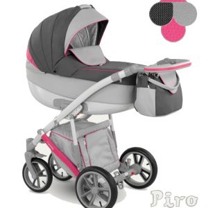 Carucior copii 3 in 1 Piro 2017 Camarelo color PR-3