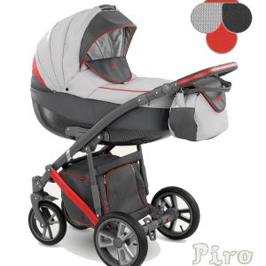 Carucior copii 3 in 1 Piro 2017 Camarelo color PR-5