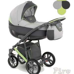 Carucior copii 3 in 1 Piro 2017 Camarelo color PR-6