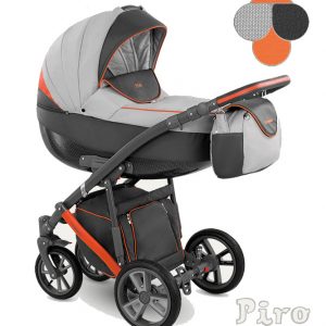 Carucior copii 3 in 1 Piro 2017 Camarelo color PR-7