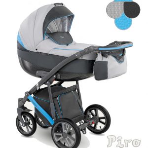 Carucior copii 3 in 1 Piro 2017 Camarelo color PR-8