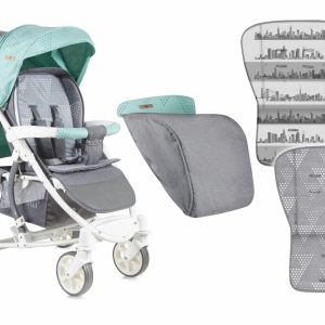 Carucior landou S-300 Green Grey Cities