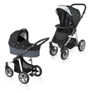 Carucior multifuncional 2 in 1 Baby Design Lupo black 2016