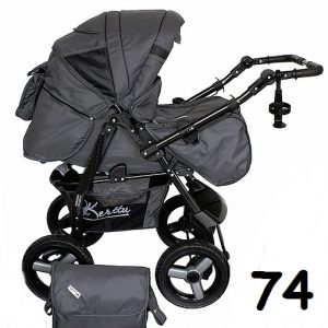 Carucior multifunctional Kerttu Twist-R 74 grafit