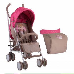 Carucior sport Fiesta cu husa Beige Rose Princess